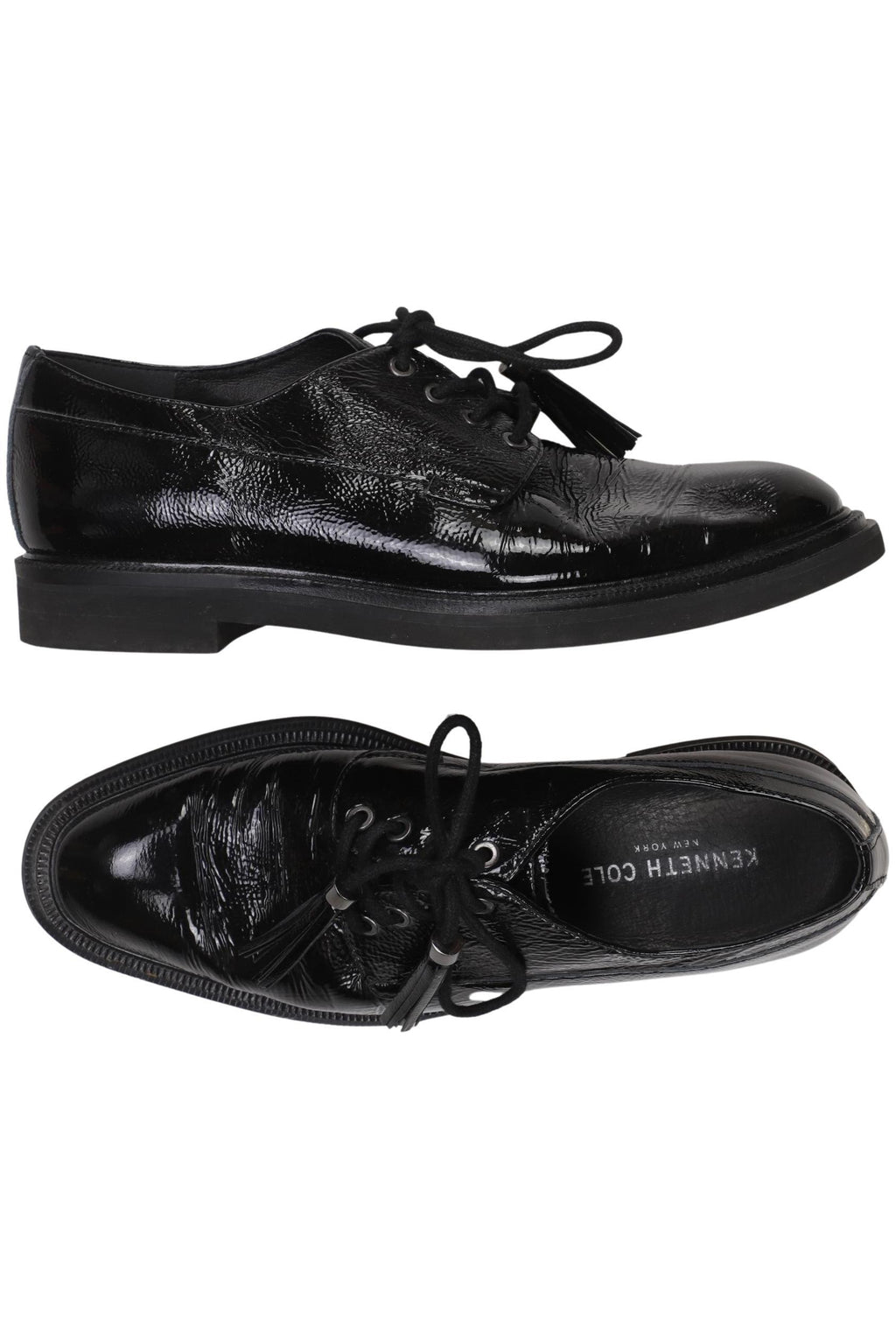 Kenneth Cole Damen Halbschuh Schwarz Leder EU 37,5 2