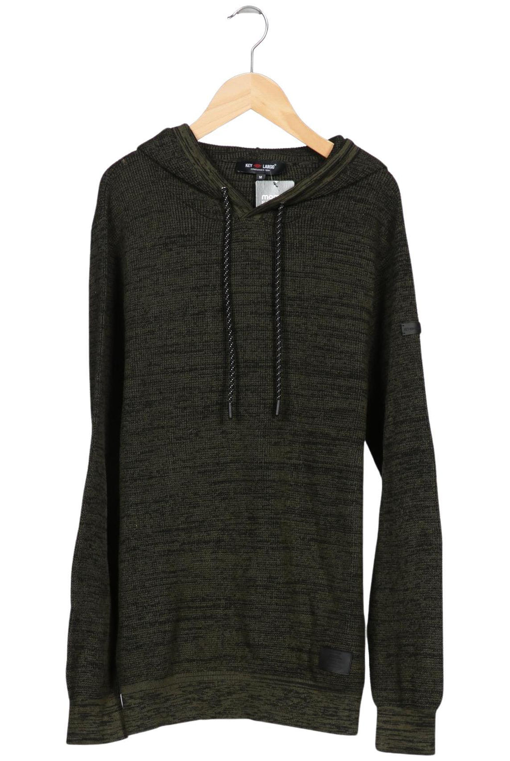 Key Largo Men Hoodie Green M Cotton 2