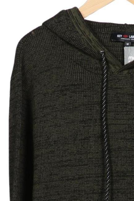 Key Largo Men Hoodie Green M Cotton 4