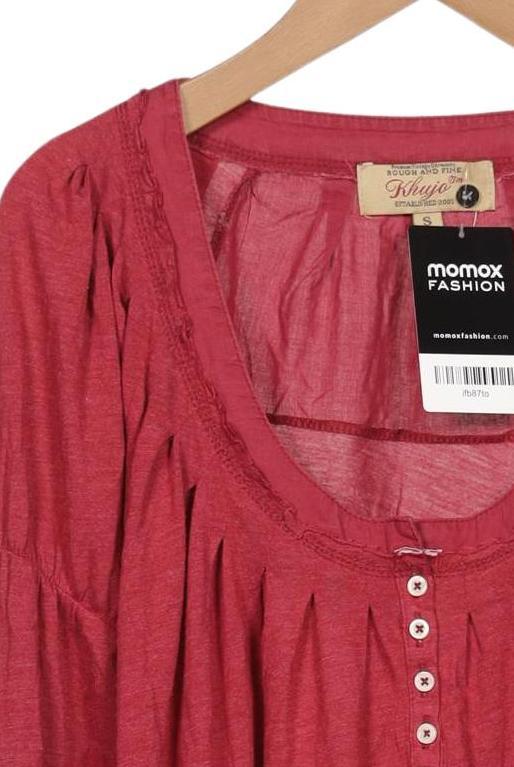 Khujo Chemise Femme Manches Longues Rouge Taille S 4