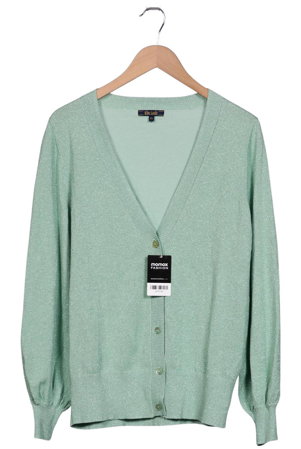 King Louie Women's Cardigan Green Size XL 2