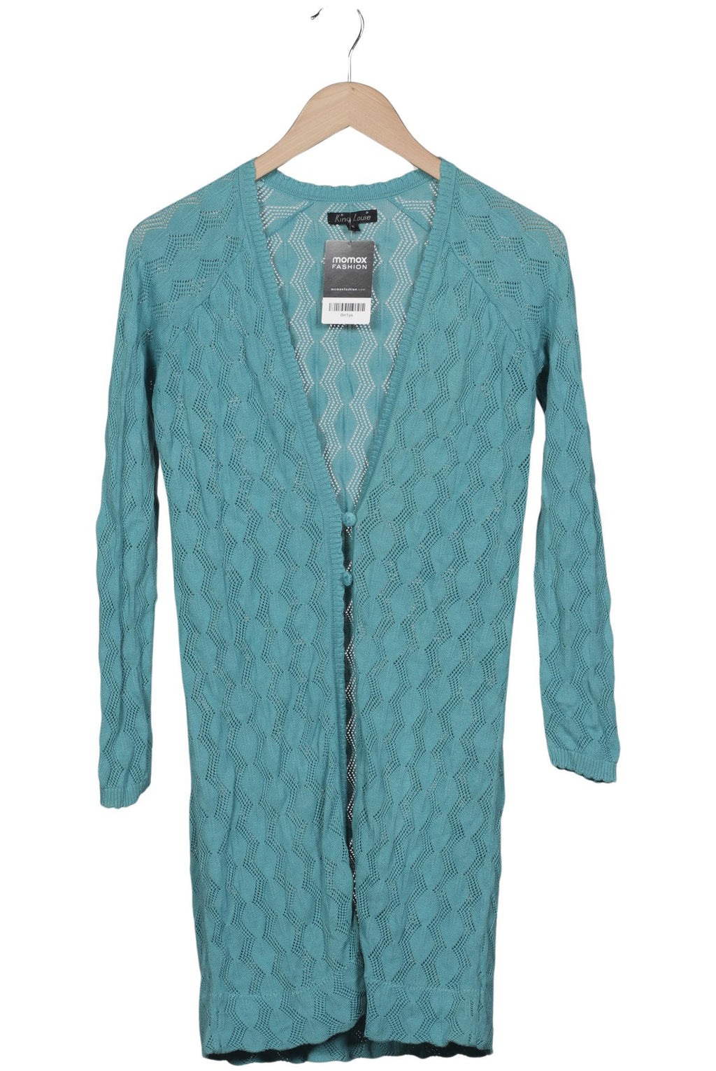 King Louie Cardigan Turquoise S 3