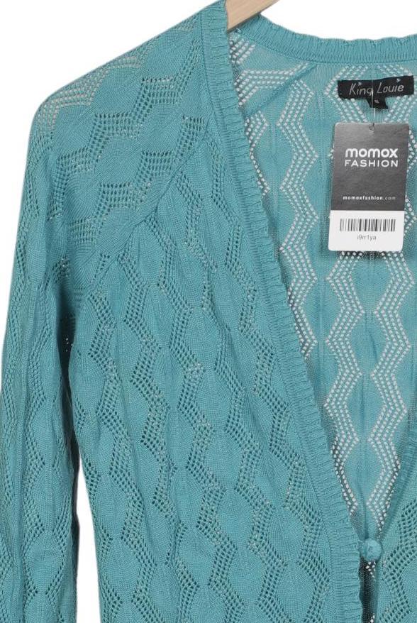 King Louie Cardigan Turquoise S 5