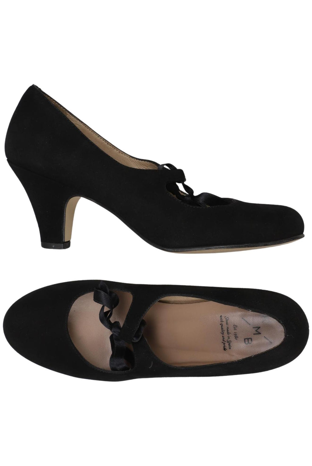KMB Damen Pumps Schwarz EU 38 2