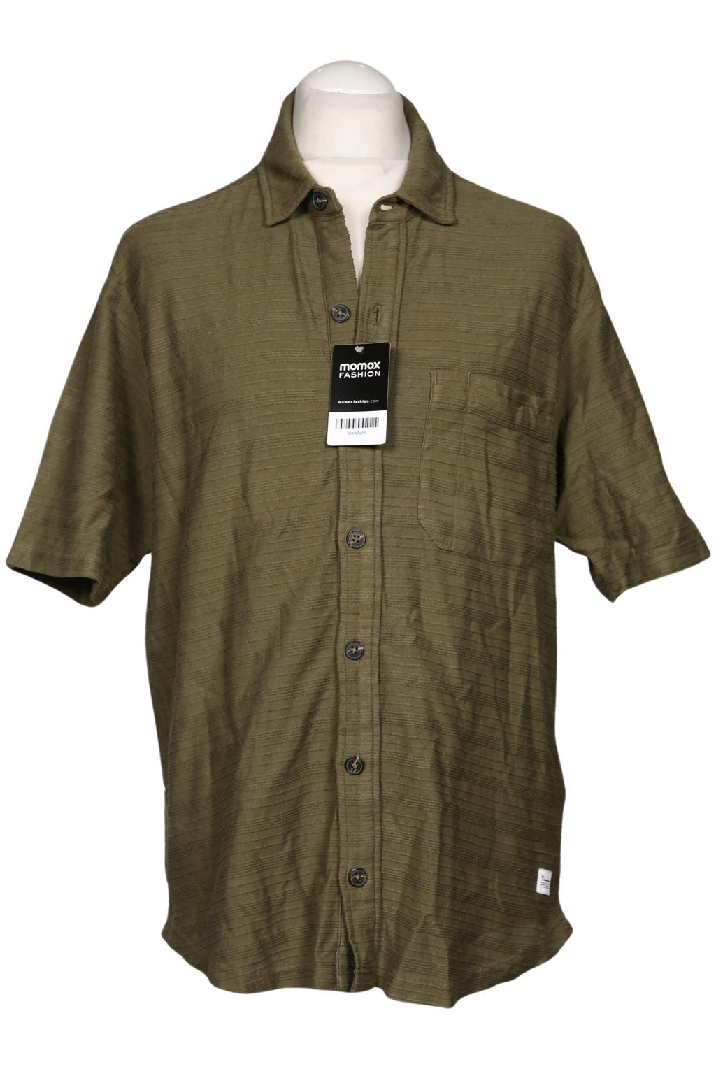 Knowledge Cotton Apparel Men Shirt Green M 4