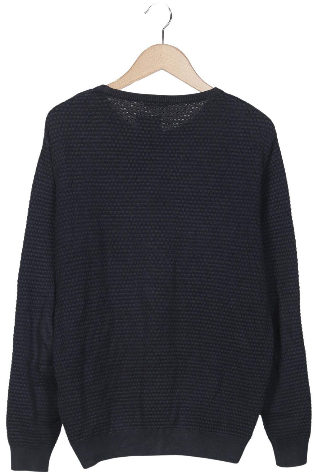 Knowledge Cotton Apparel Men's Pullover Navy Blue Size M Cotton 4