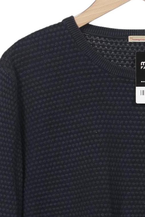 Knowledge Cotton Apparel Men's Pullover Navy Blue Size M Cotton 5
