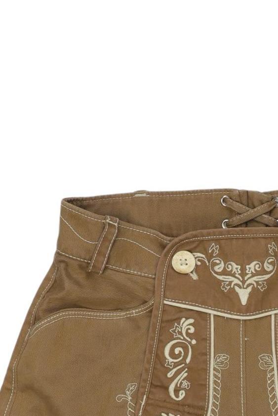 Krüger Women's Shorts Brown EU 32 Cotton 6