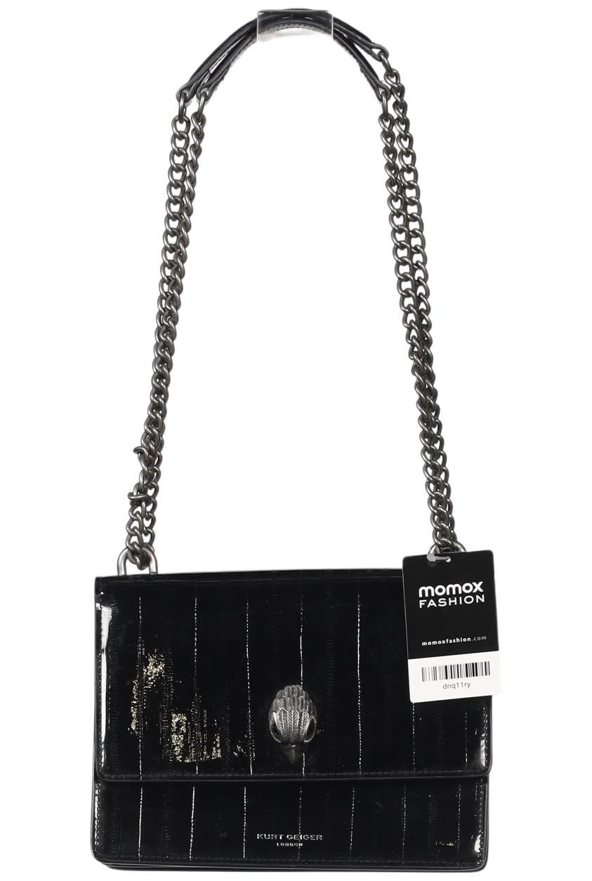Kurt Geiger Damen kleine Ledertasche Schwarz 5