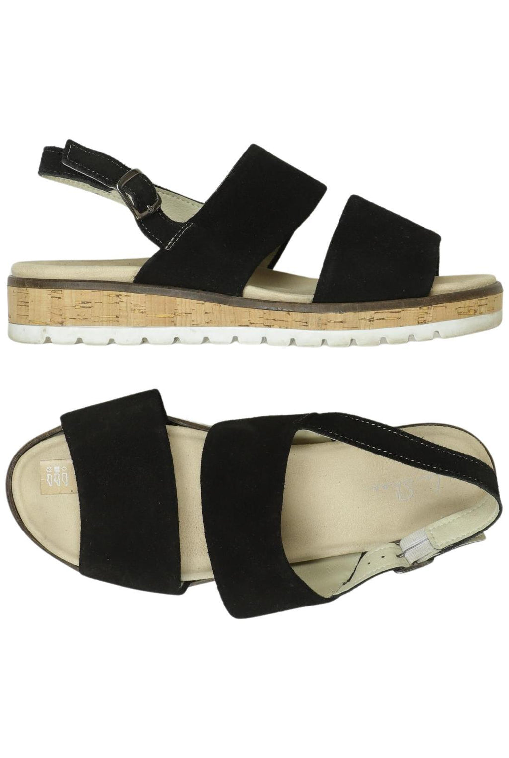 La Shoe Women Sandals Black 40 2