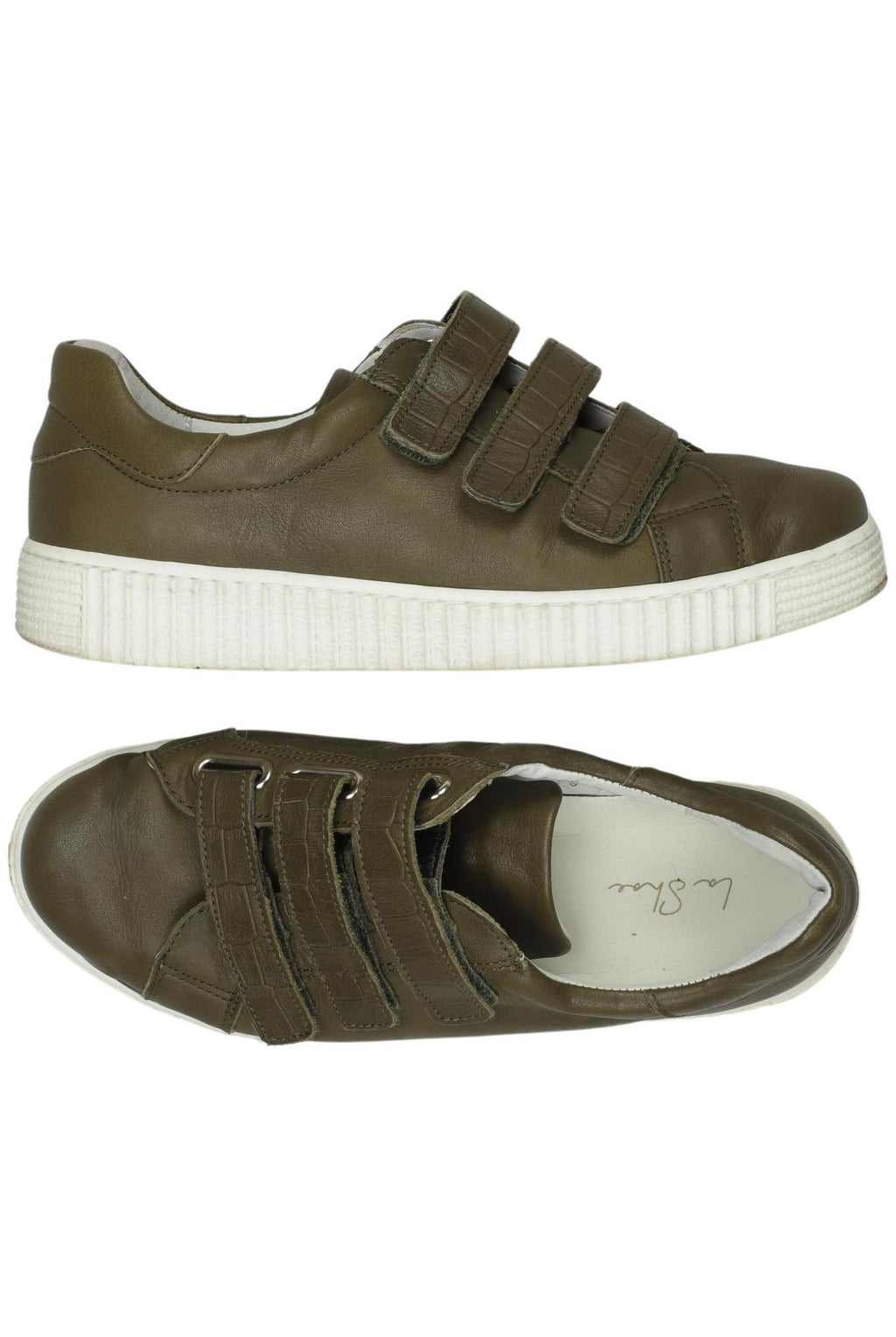 La Shoe Damensneaker Grün EU 39 Leder 2