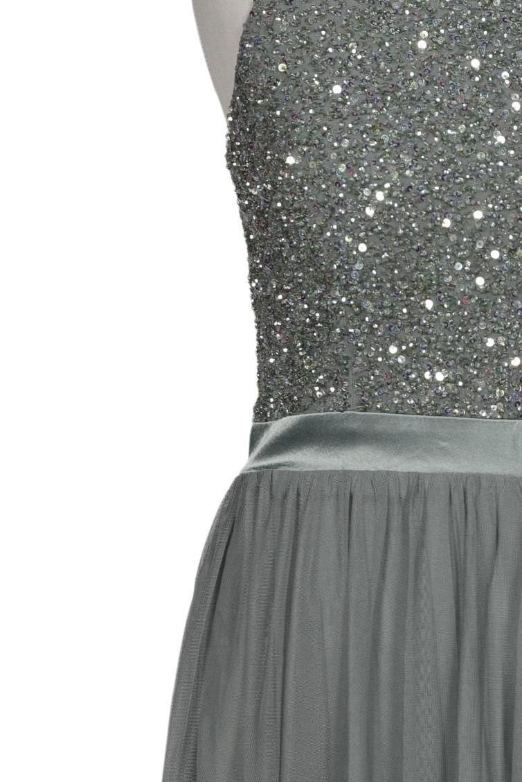 Lace & Beads Dress Gray XXS 4
