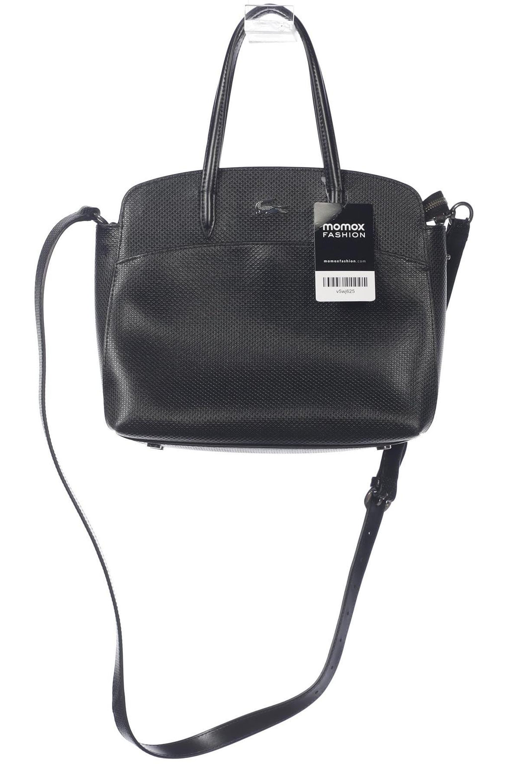 Lacoste Women Handbag Black Leather 4