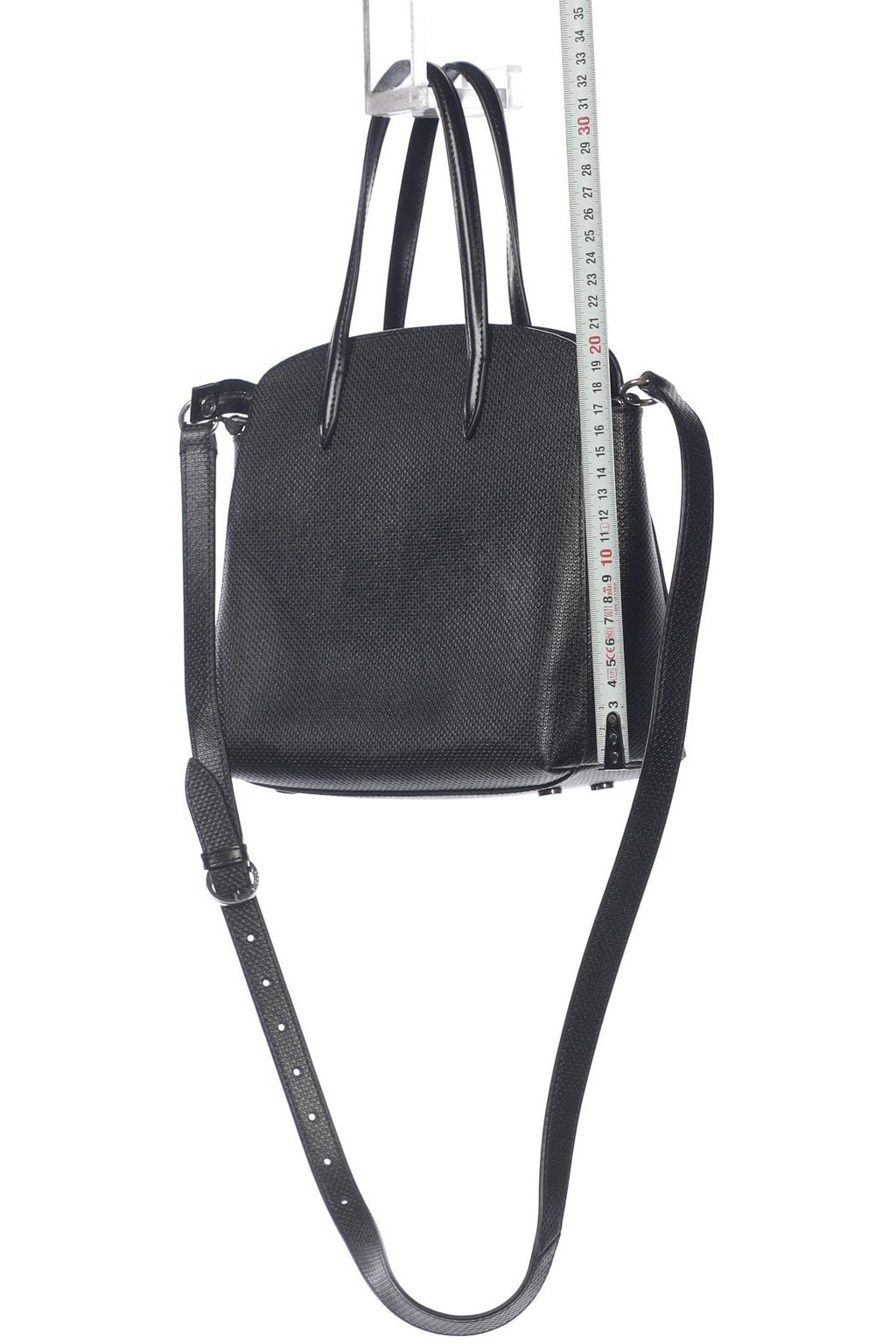 Lacoste Women Handbag Black Leather 5