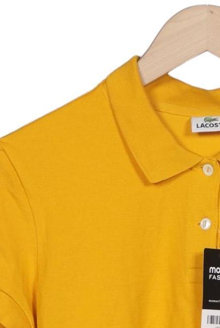 Lacoste Women's Polo Shirt Yellow EU 44 3
