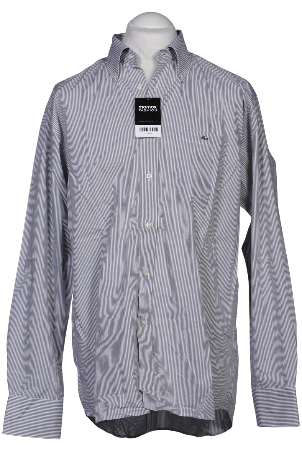 Lacoste Chemise Homme Gris 44 Coton 4