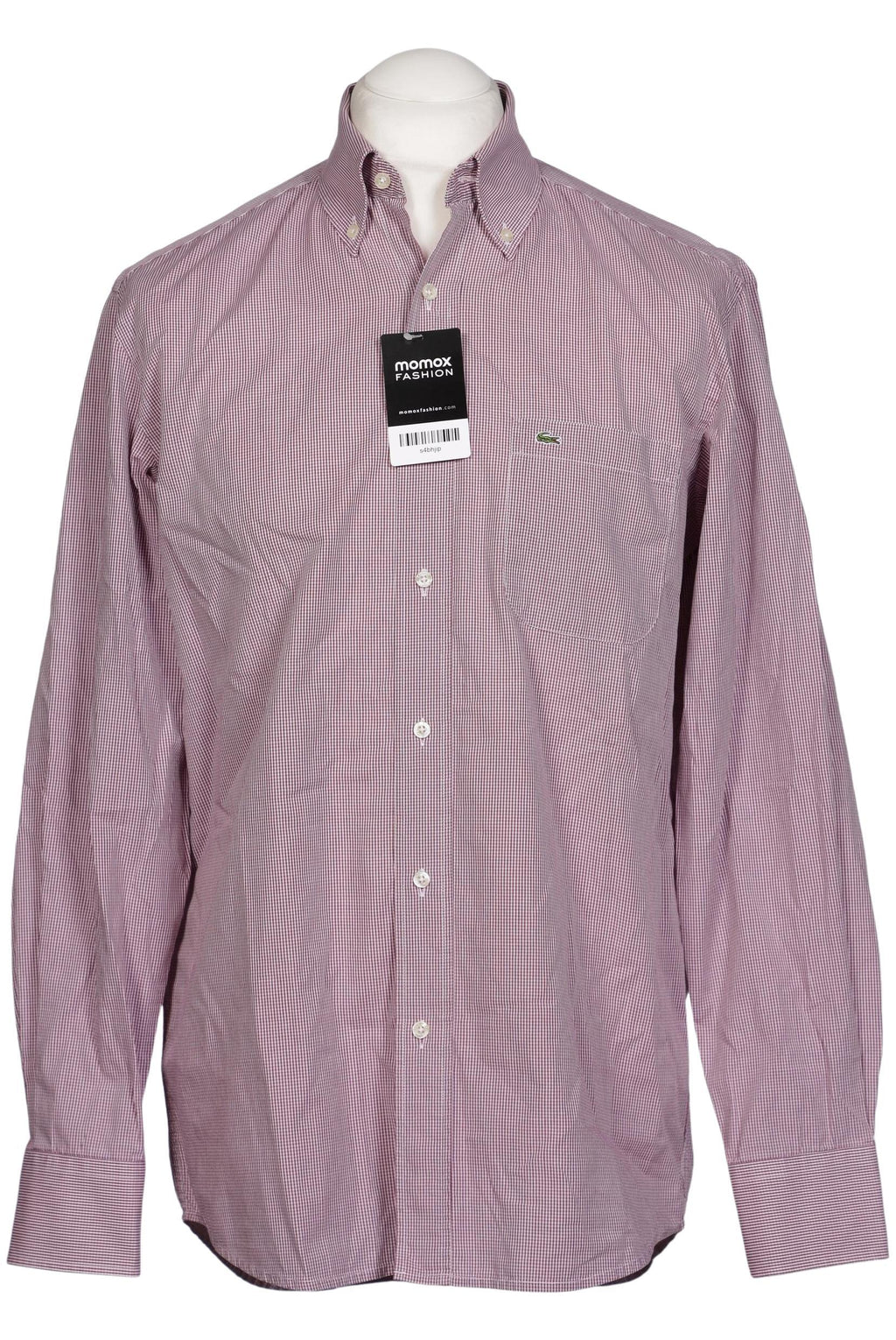 Lacoste Herrenhemd Pink Größe 40 3