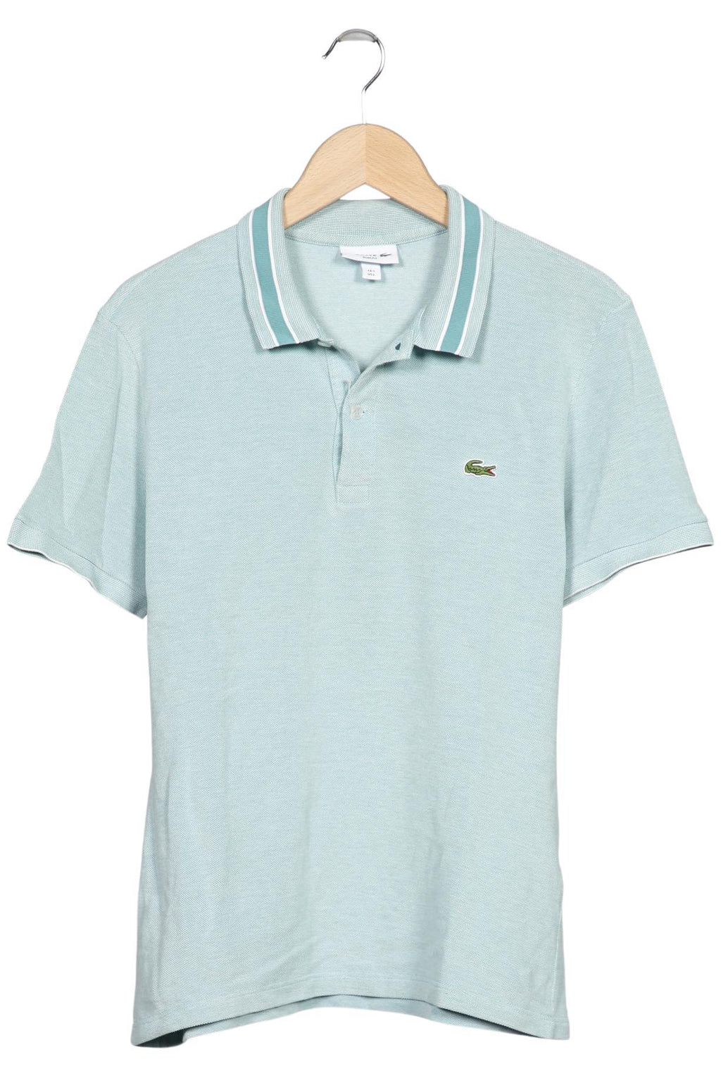 Lacoste 5 Polo Shirt Light Green Size L 2