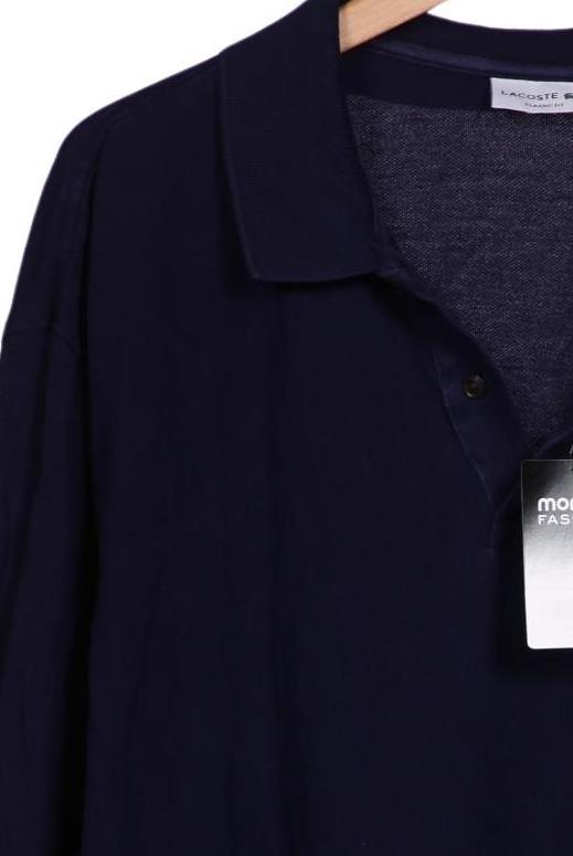 Lacoste Men Polo Shirt Navy 5XL Cotton 3