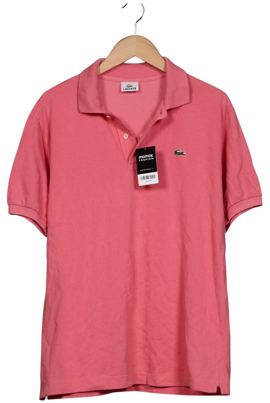 Lacoste Polo Shirt Pink Size L 9