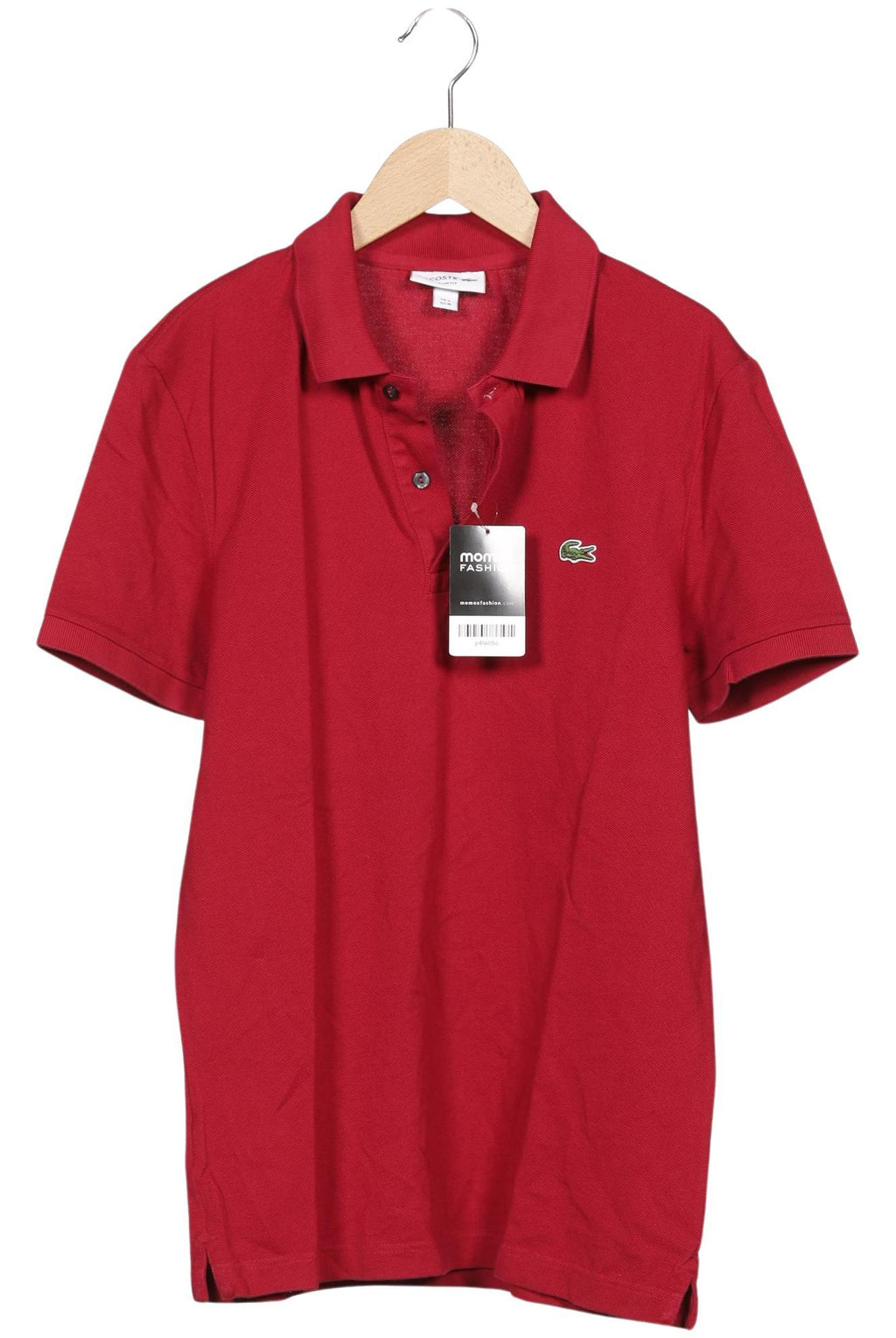 Lacoste Men Polo Shirt Red M Cotton 10