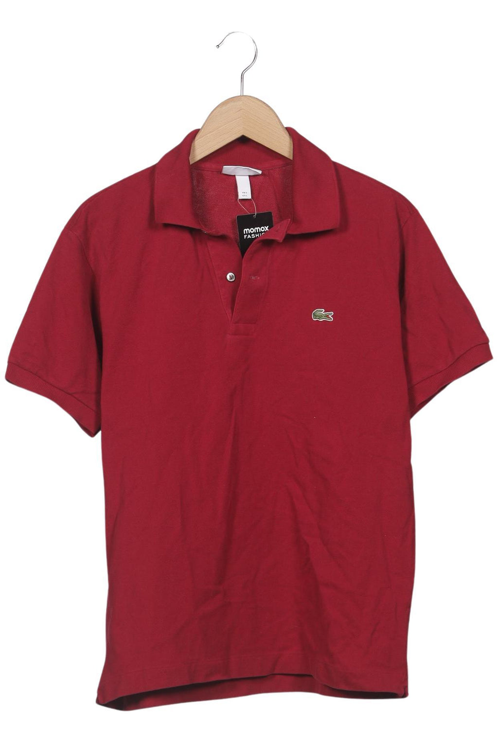 Lacoste Men's Polo Shirt Red Size L Cotton 7