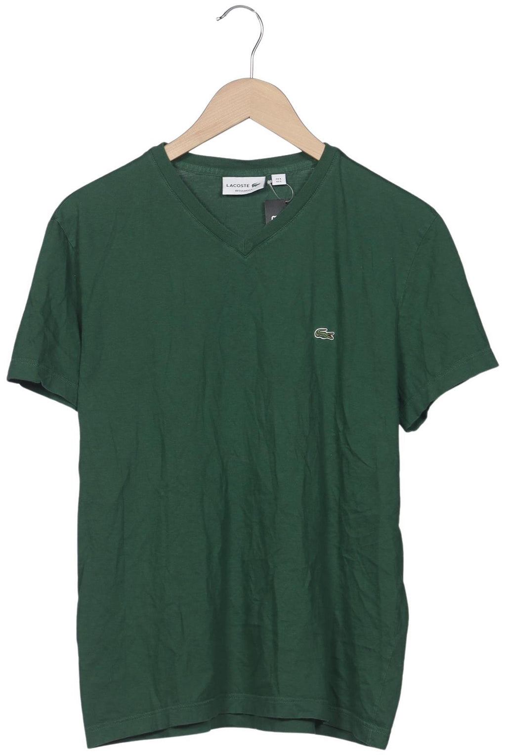 Lacoste T-Shirt Green L Cotton 9