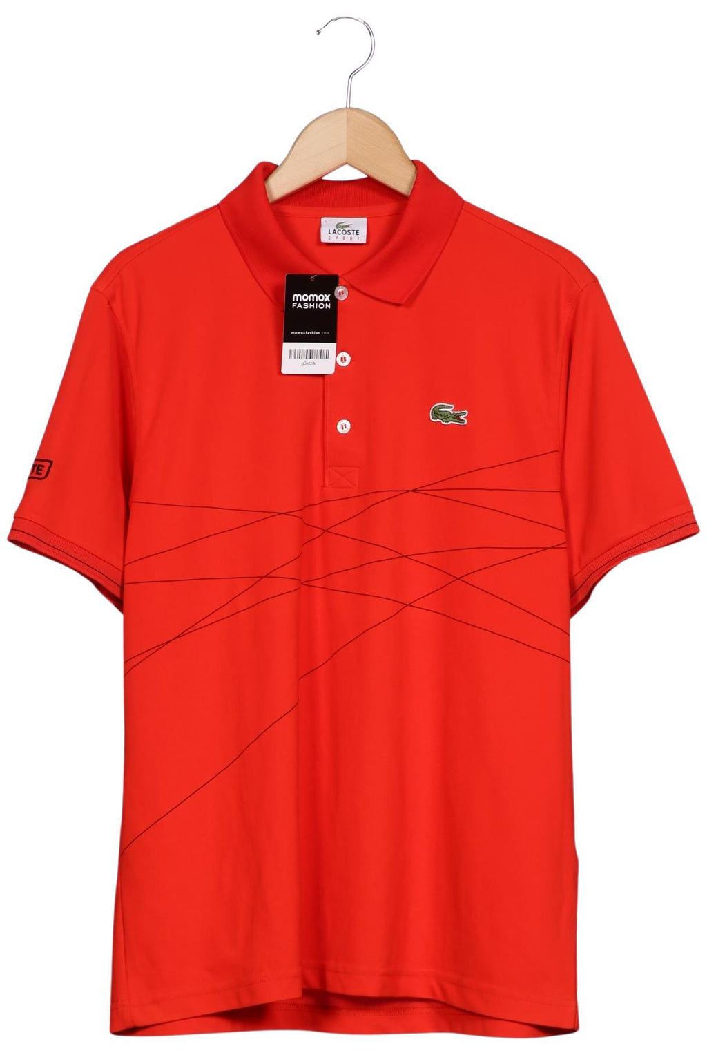 Lacoste Sport Polo Shirt Red Size L 2