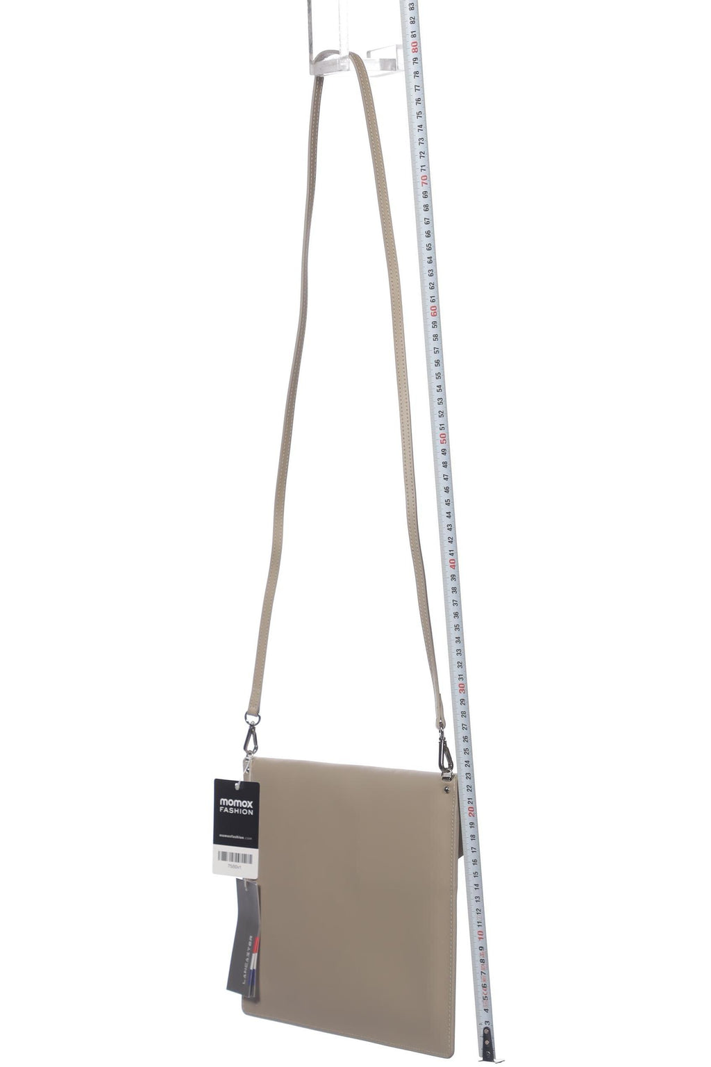 L Lancaster Large Leather Handbag Beige 5