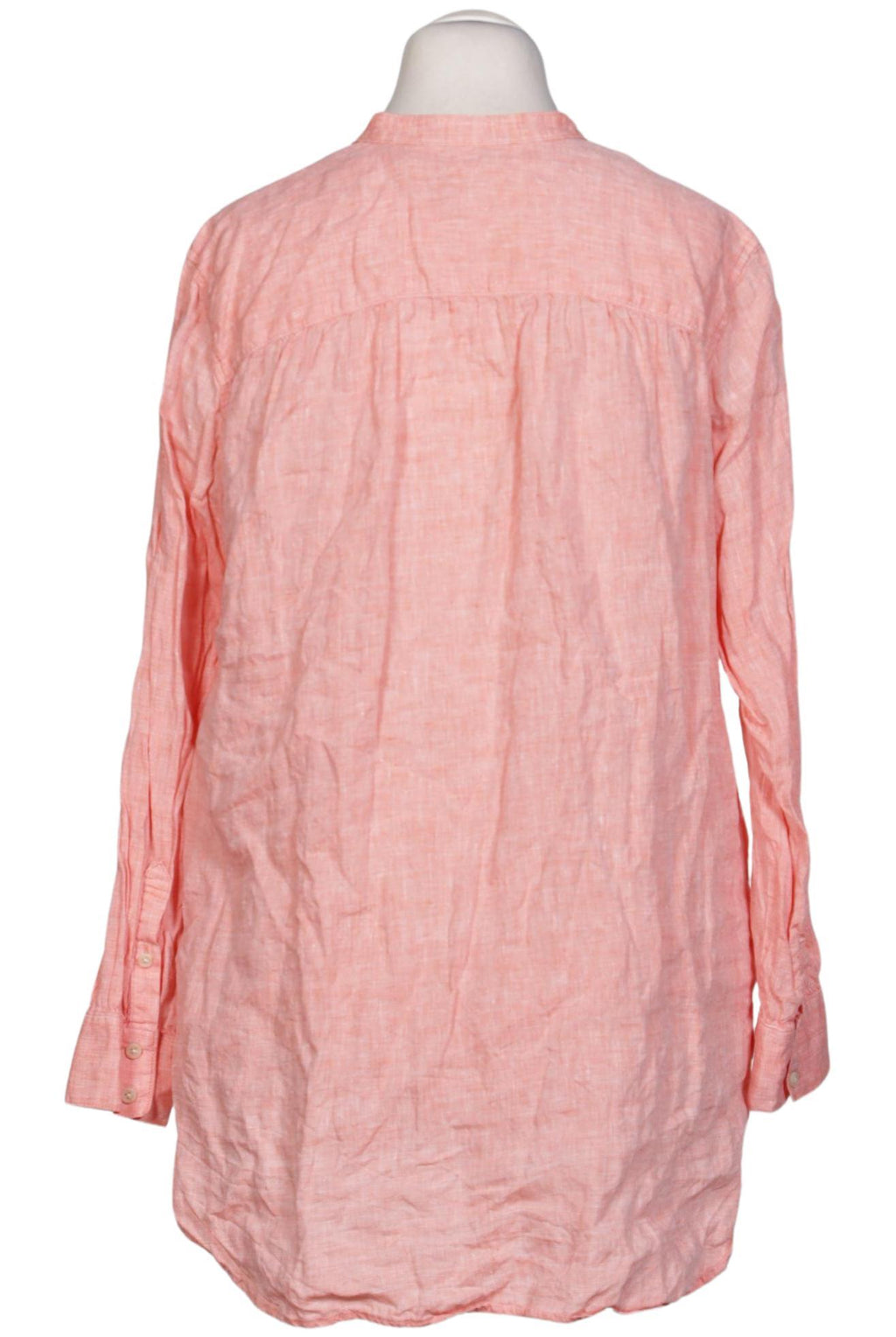 Lands End Women's Blouse Pink Size L Linen 4