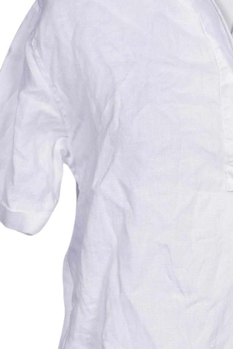 Lands End Women's Blouse White Size XS Linen 4