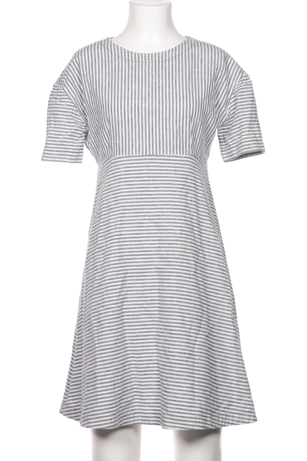 Lands End Women's Dress Blue EU 32 Linen Cotton 4