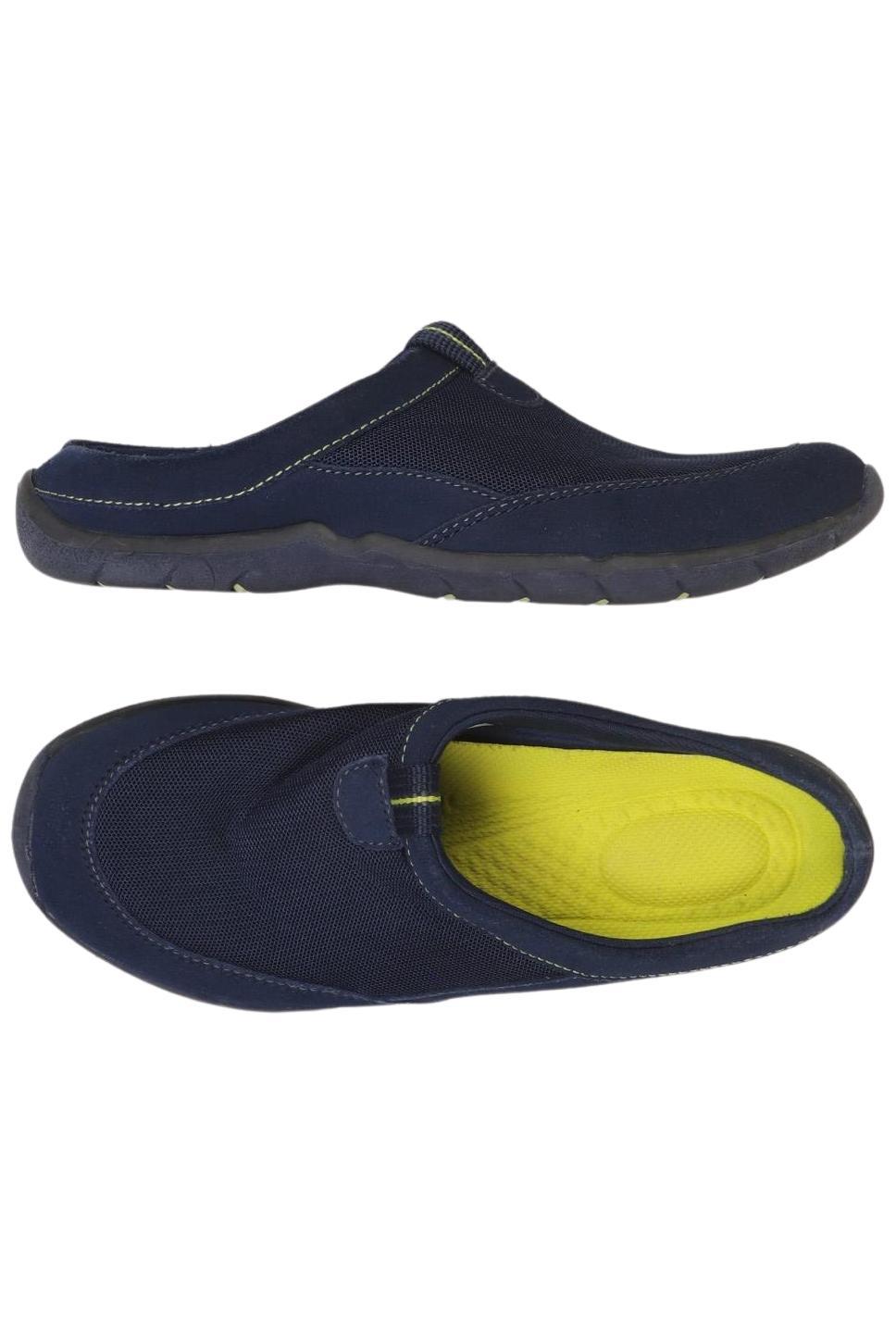 Lands End Women's Sandals Blue EU 37.5 Leather 3