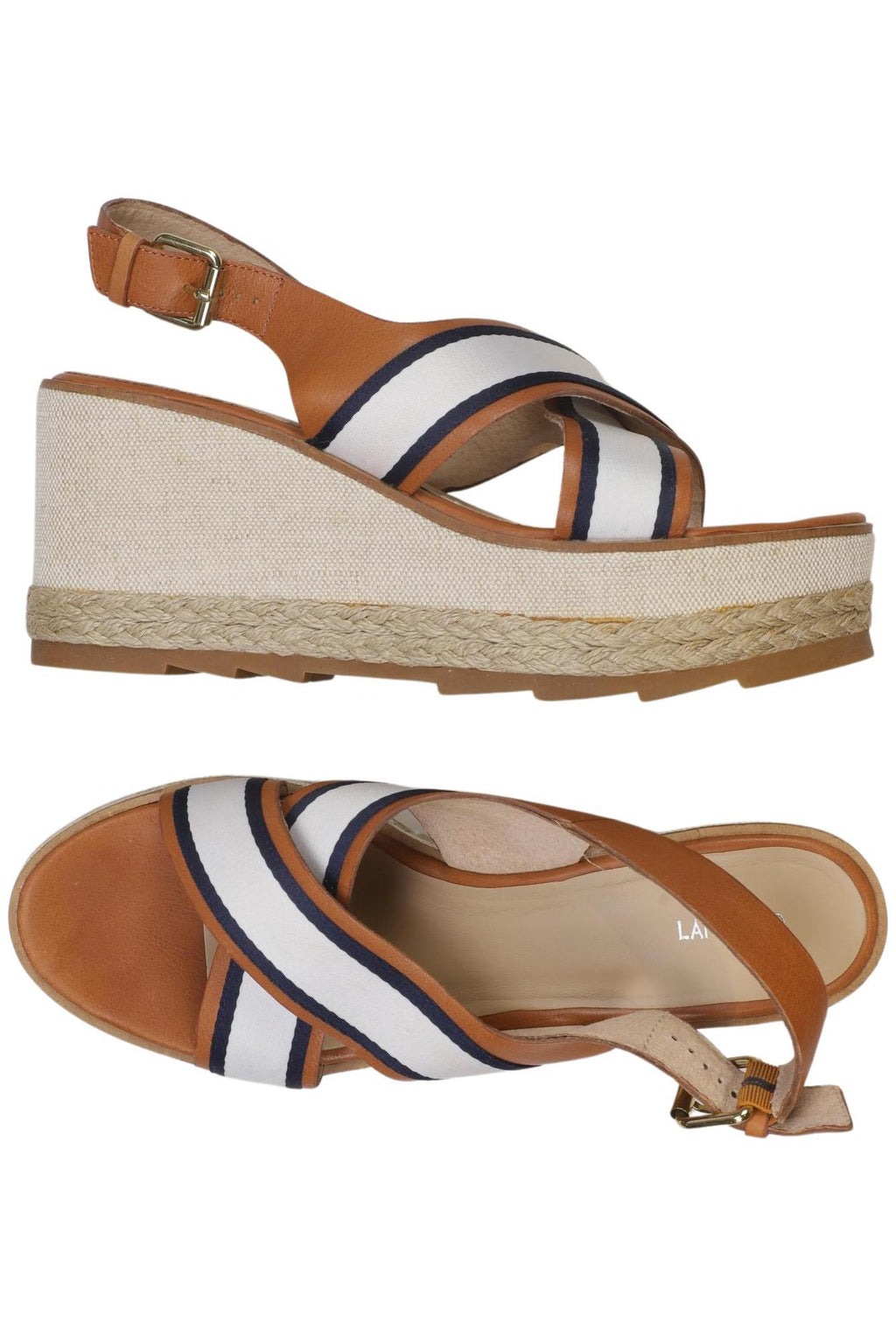 Lands End Women's Sandals Multicolor EU 42.5 Leather 2