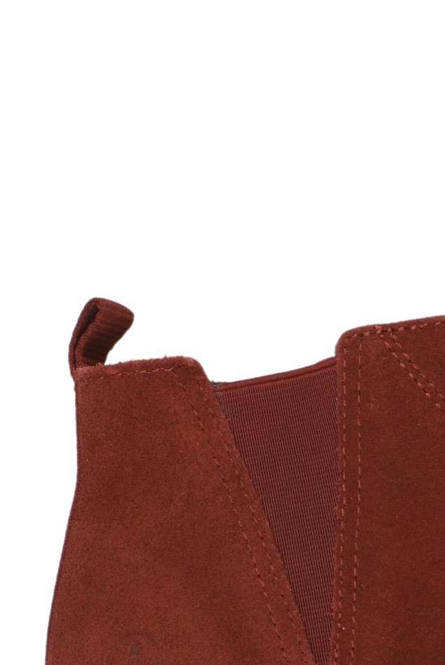 Lands End Bottine Femme Rouge EU 39 Cuir 3