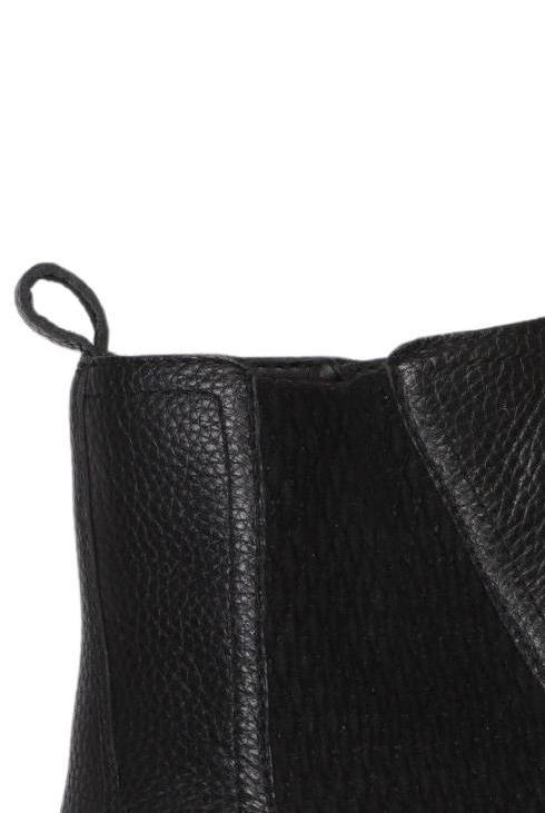 Lands End Women's Ankle Boot Black 38.5 Leather 3