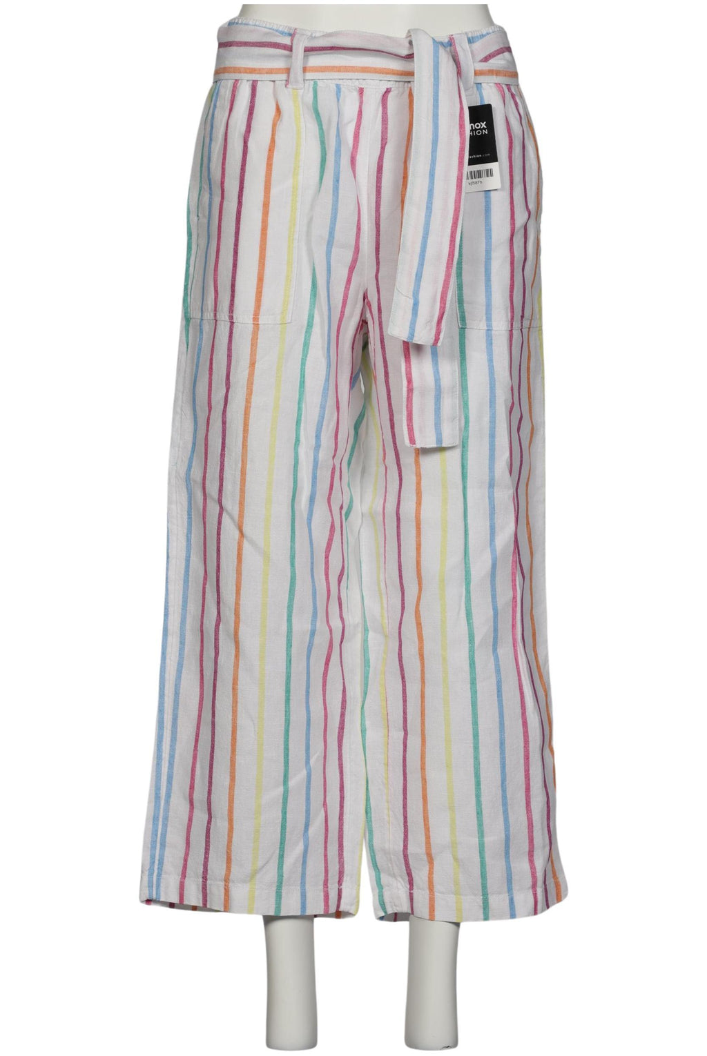 Lands End Women's Trousers Multicolored EU 40 Linen 3