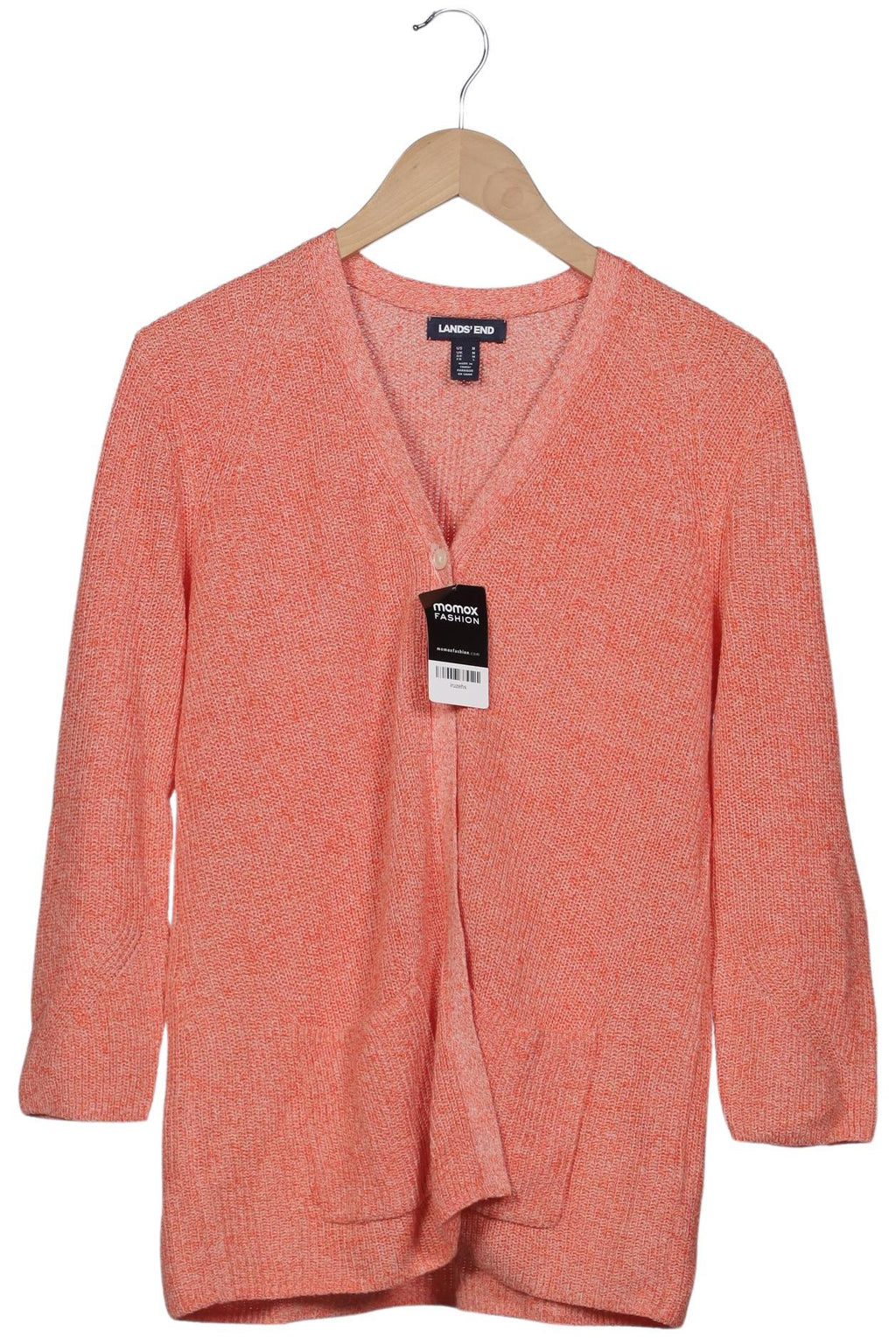 Lands' End Cardigan Orange M 2