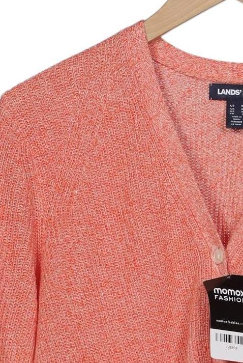 Lands' End Cardigan Orange M 4