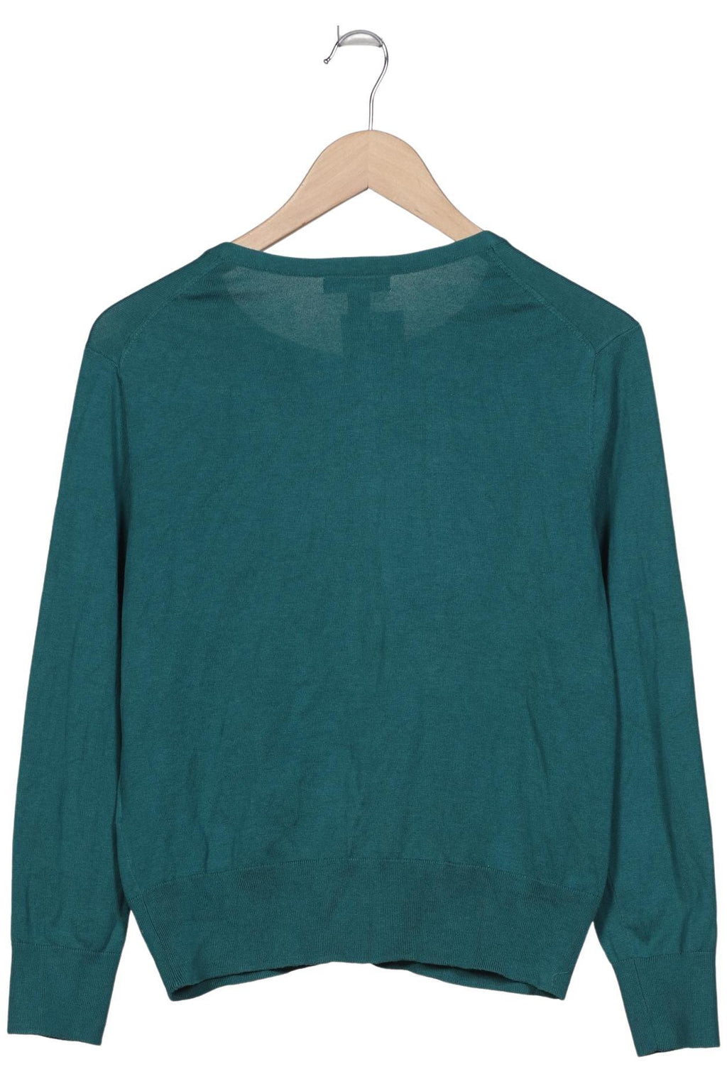 Lands End Knit Cardigan Turquoise Size S 3