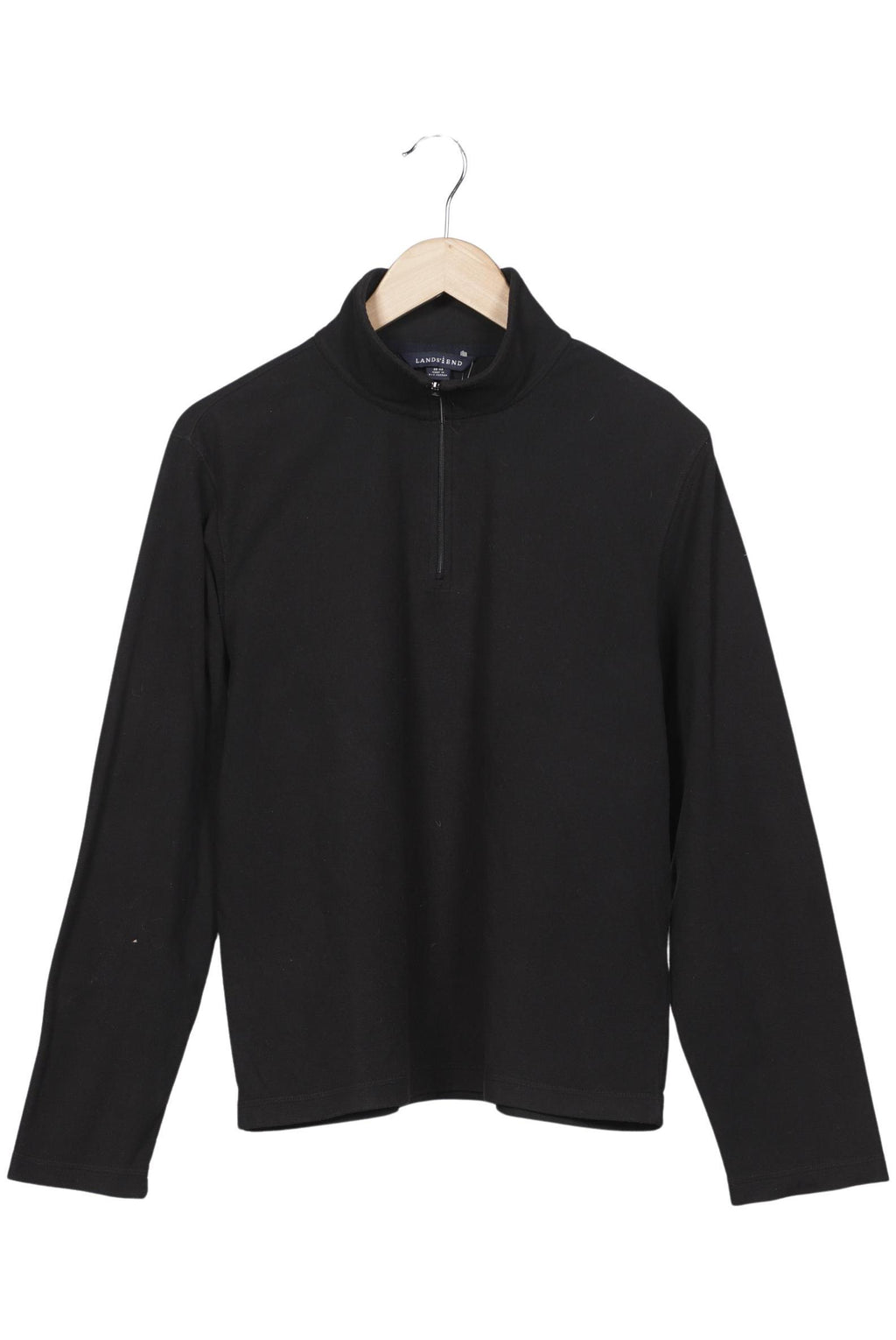 Lands End Pull Femme Noir M 2