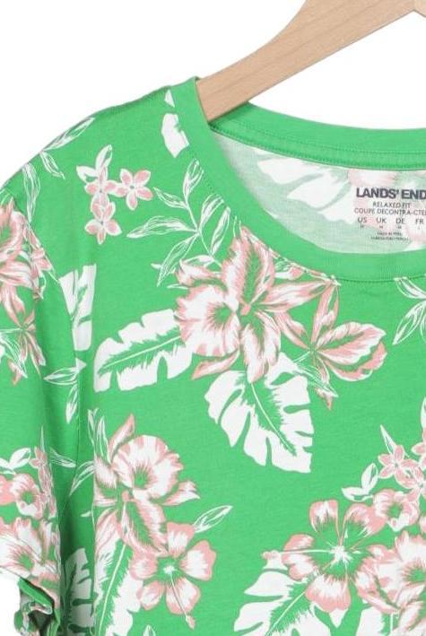 Lands End Damen T-Shirt Grün M 3