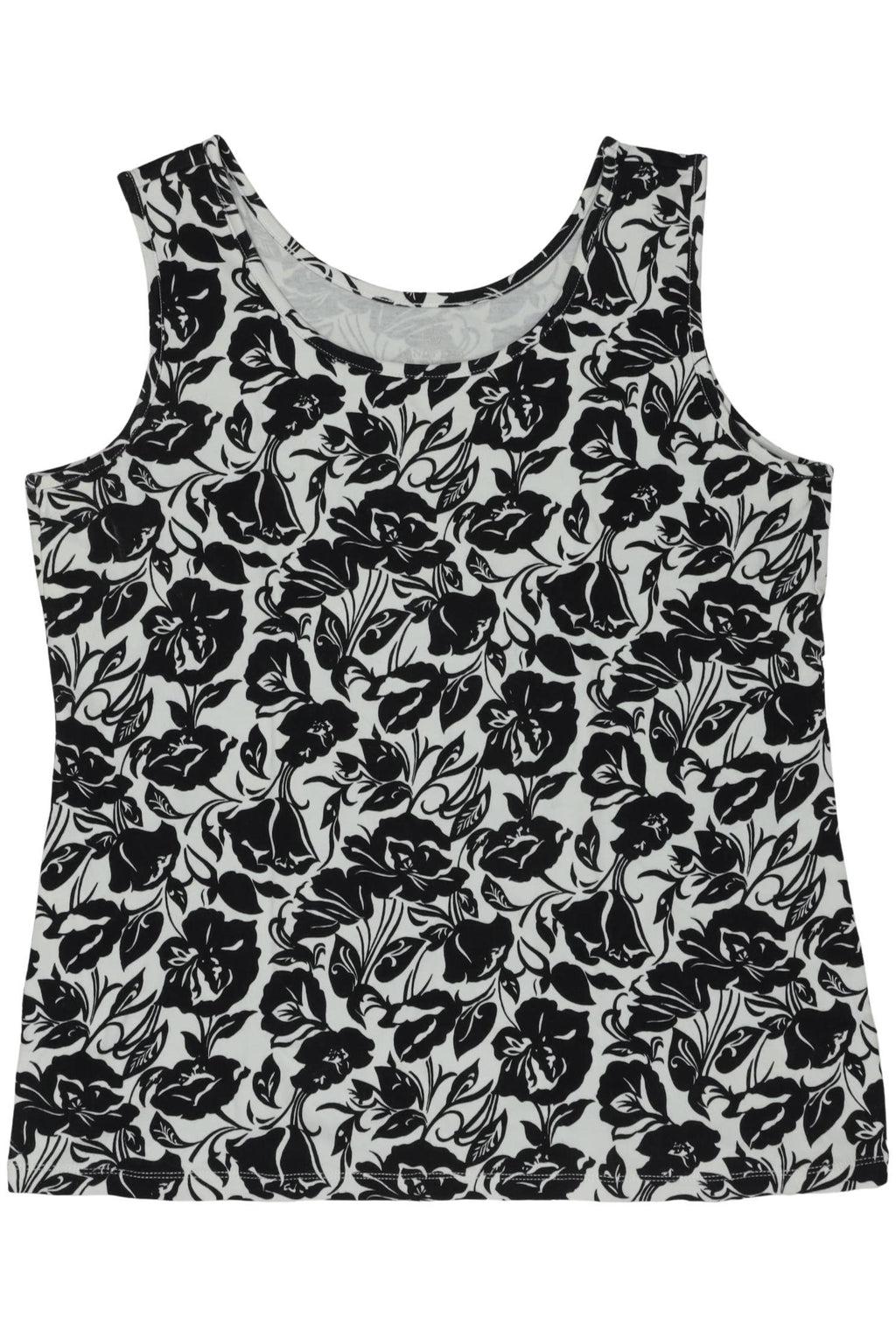 Lands End Women Top Multicolor M Cotton 2