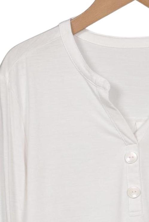 Lascana Damen Langarmshirt Weiß EU 36 6
