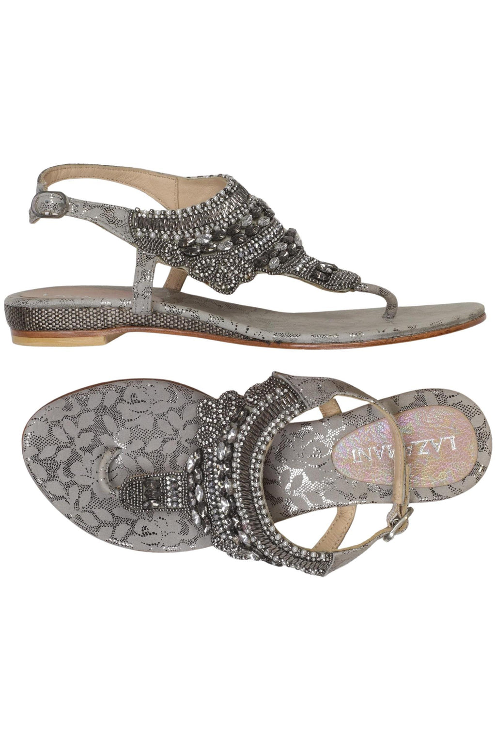Lazamani Sandalen Silver EU 38 Leather 2