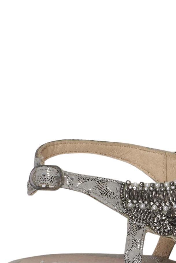 Lazamani Sandalen Silver EU 38 Leather 3