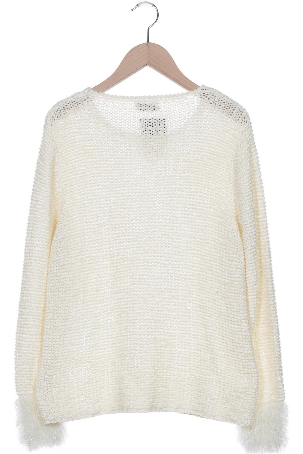 Lecomte Women's Sweater Cream White EU 38 Synthetic Second Hand 5