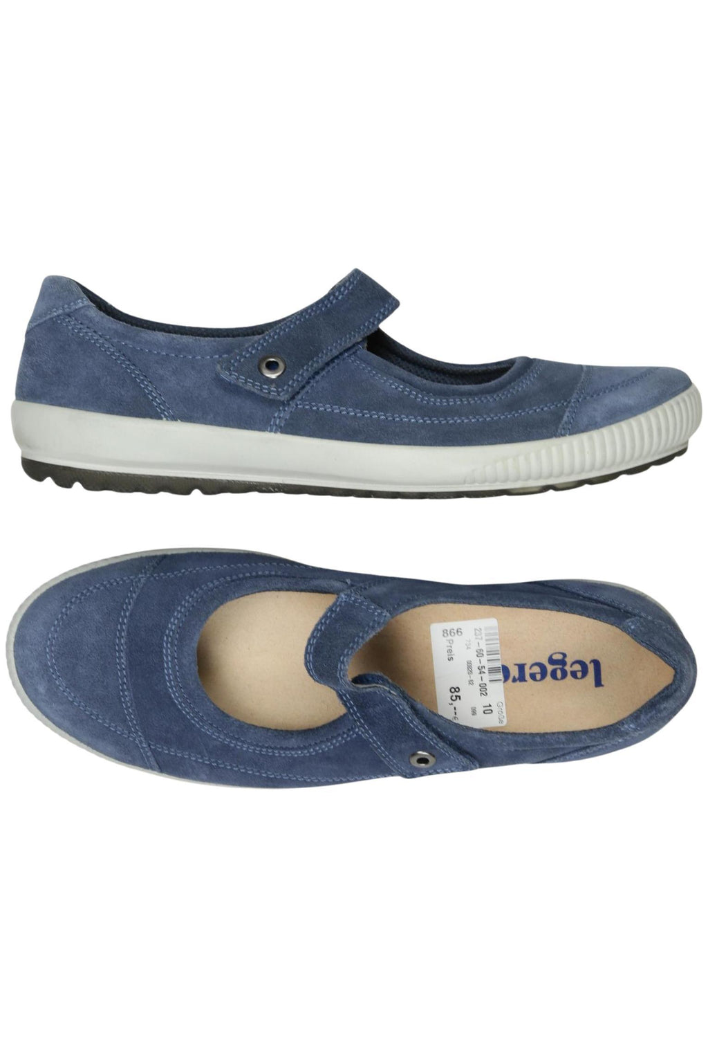 Legero Damen Halbschuh Blue Leather EU 42 3