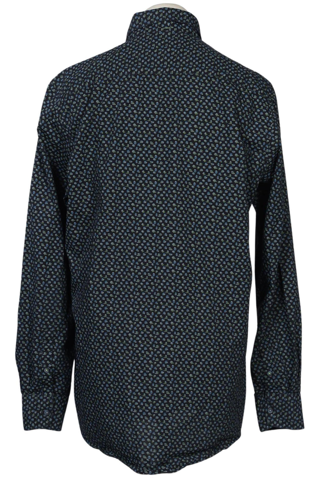 Lerros Men Shirt Navy Blue Size XL Cotton 5
