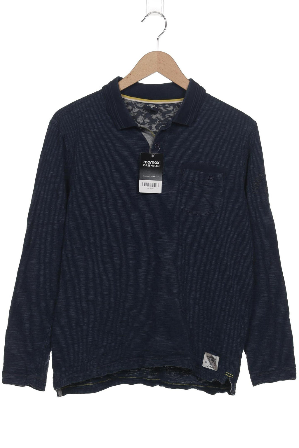 Lerros Herren Polo Shirt Navy Blue M Cotton 10